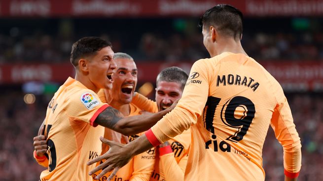 Griezmann marcó el gol del triunfo del Atlético de Madrid, que ya está tercero.
