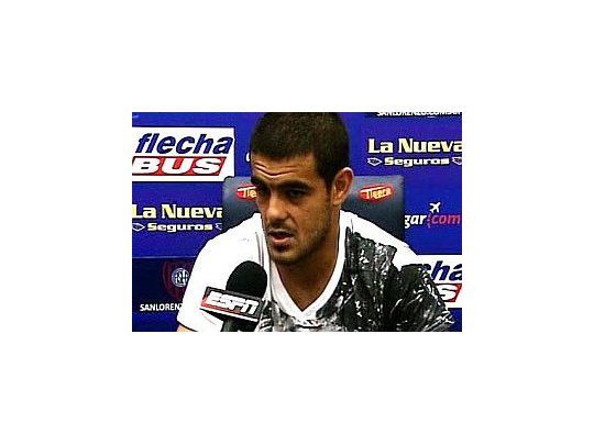 Aguiar quiere rescindir su contrato con San Lorenzo.