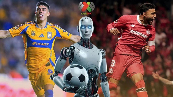 Tigres parte con un leve favoritismo, según la IA, al ser local en el partido de ida ante Toluca, por la final del Apertura 2025. Tigres parte con un leve favoritismo, según la IA, al ser local en el partido de ida ante Toluca, por la final del Apertura 2025.