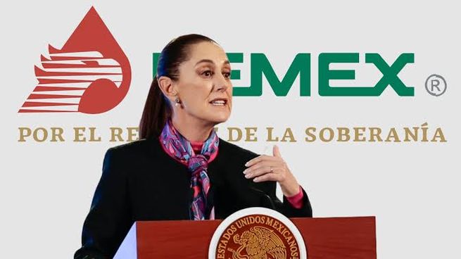 Claudia Sheinbaum presume disminución de la deuda de PEMEX.