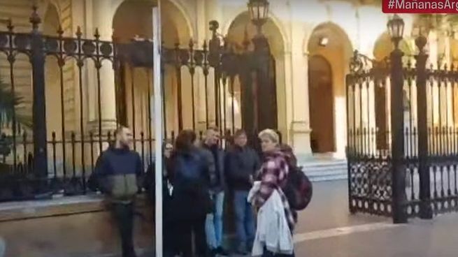 El escape de gas se produjo el colegio Mariano Acosta.