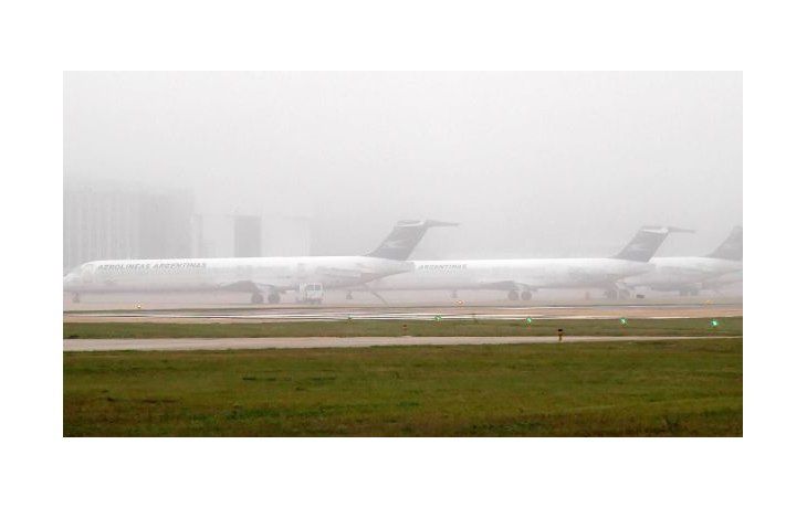 Hubo demoras en Aeroparque y Ezeiza por la niebla