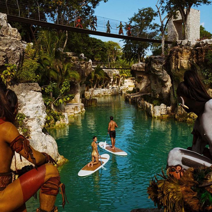 Xcaret se ha convertido en símbolo del turismo sustentable y cultural en el país