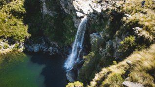 La cascada El Salto del Tigre en Córdoba.