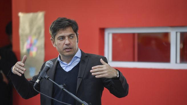“El gobierno nacional incumple leyes, incumple presupuestos, lanzó Kicillof desde Zárate.