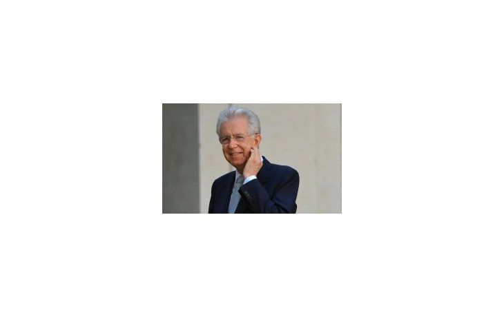Mario Monti, mandatario italiano.