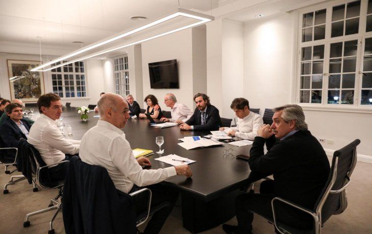 ámbito.com | reunión en olivos Alberto fernández kicillof larreta.jpeg