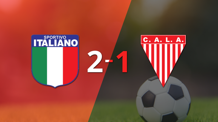 Los Andes fue relegado por Sp. Italiano en una derrota por 2-1