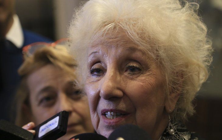 Estela de Carlotto recordó la triste frase del ex presidente: Macri nos lastimó, pero no nos rendimos