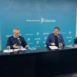 El gobierno bonaerense insiste con la idea de un frente que se opona a Javier Milei. El gobierno bonaerense insiste con la idea de un frente que se opona a Javier Milei.