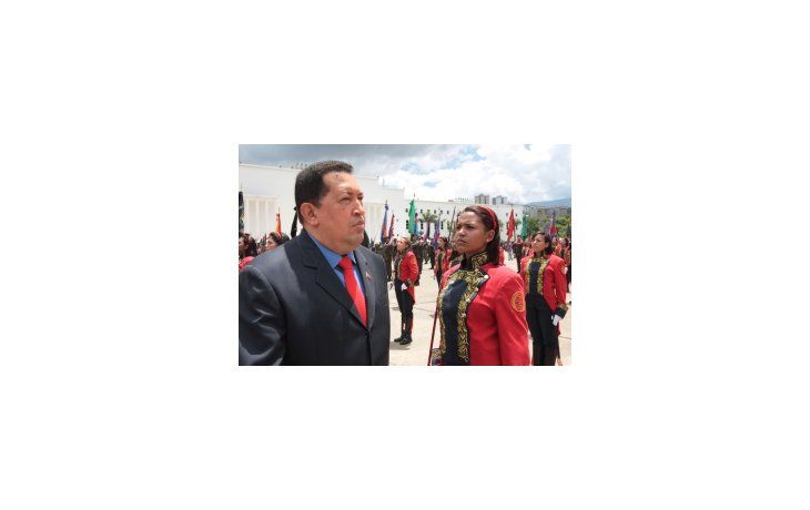 Hugo Chávez.