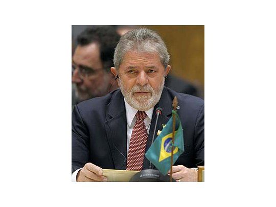 El Presidente de Brasil, Luiz Inácio Lula Da Silva.