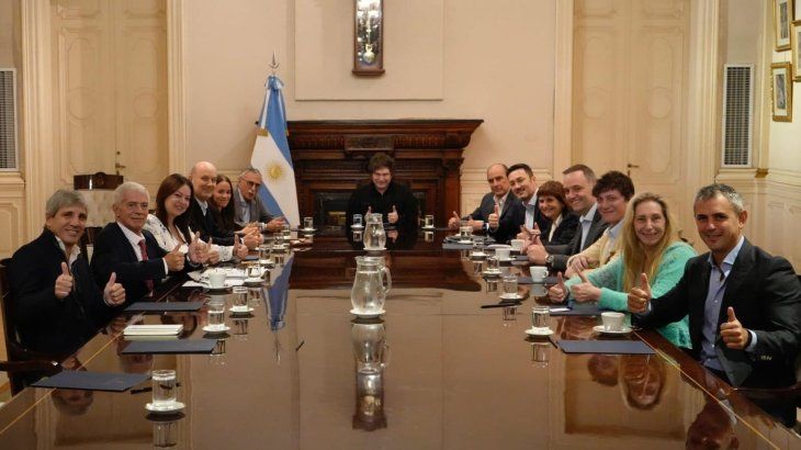 Javier Milei anticipó cambios en el Gabinete.