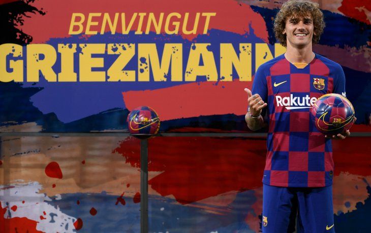 Antoine Griezmann usará el Nro 17 en Barcelona.