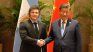 Milei y Xi Jinping en la reunión bilateral que mantuvieron hoy en Río de Janeiro.