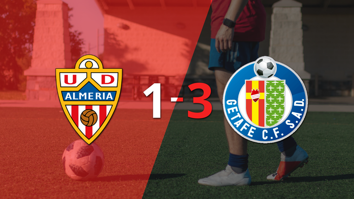 Con dos goles de Mason Greenwood, Getafe venció a Almería