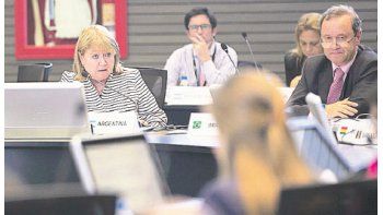 Susana Malcorra ayer en la cumbre de cancilleres de la CELAC. Hoy continuará con la reunión de presidentes del grupo. La Argentina estará representada por Gabriela Michetti.