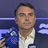 Archivo. En Brasil investigan el paradero de Flávio Bolsonaro.
