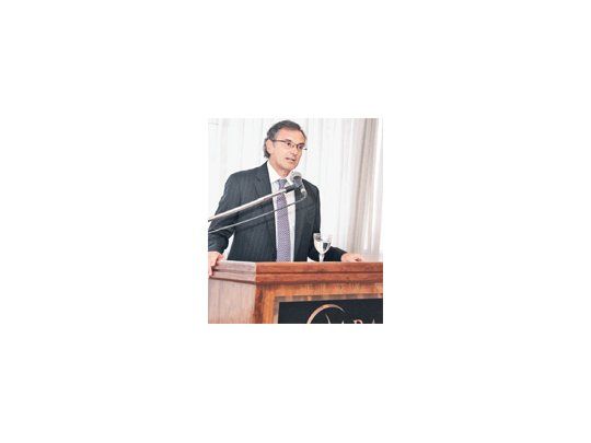 Claudio Cesario, el presidente de ABA, leyó ayer un discurso en el tradicional brindis de fin de año con periodistas y las entidades asociadas.