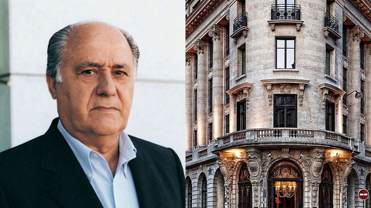 The Spanish businessman who owns a fashion empire that bought a five -star hotel in Paris