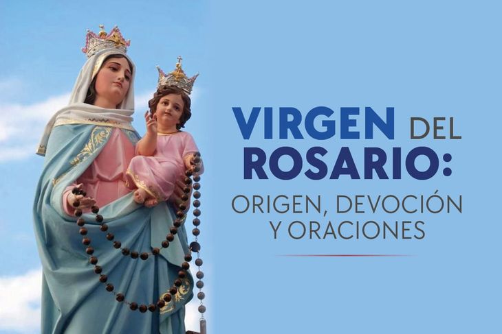El 7 de octubre se celebra a la Virgen del Rosario. El 7 de octubre se celebra a la Virgen del Rosario.