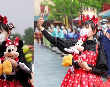 El Shanghai Disneyland Park agotó sus entradas para su jornada de reapertura.