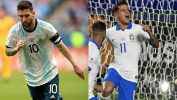 Messi y Coutinho. Desde lo que genere sus juegos dependen ambas selecciones.