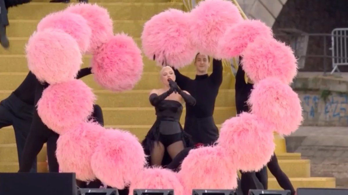 How was Woman Gaga’s present on the opening ceremony?