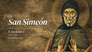 San Simeón, el Estilita, es celebrado cada 5 de enero.