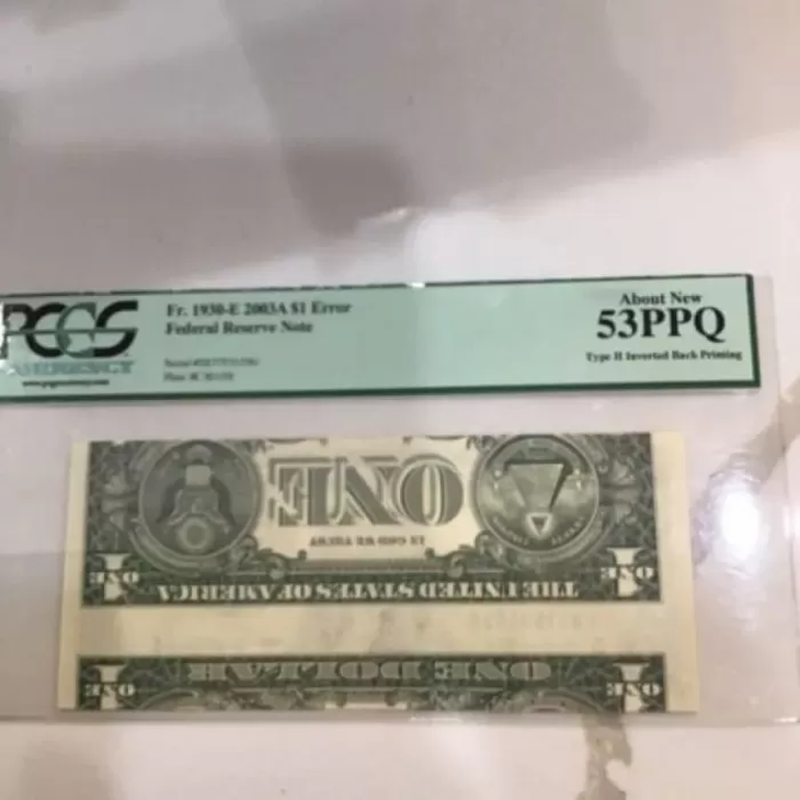 A simple vista parece un billete normal. A simple vista parece un billete normal.