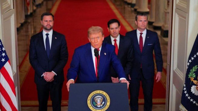 Donald Trump habló tras el ataque a las instalaciones nucleares de Irán.