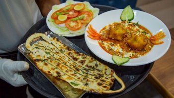 Covid Curry y Mask Naans, los nuevos platos de un restaurante en India para atraer clientes en tiempos de coronavirus.