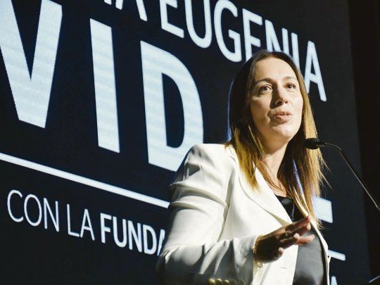 Regreso. La exgobernadora reapareció en Córdoba con autocrítica.