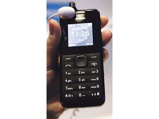 Lanzan un Nokia barato: u$s 20