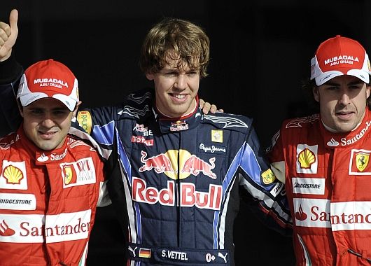 Vettel se quedó con la primera pole del año (foto 1)