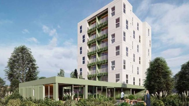 Uruguay tendrá el primer edificio de madera de América Latina. 