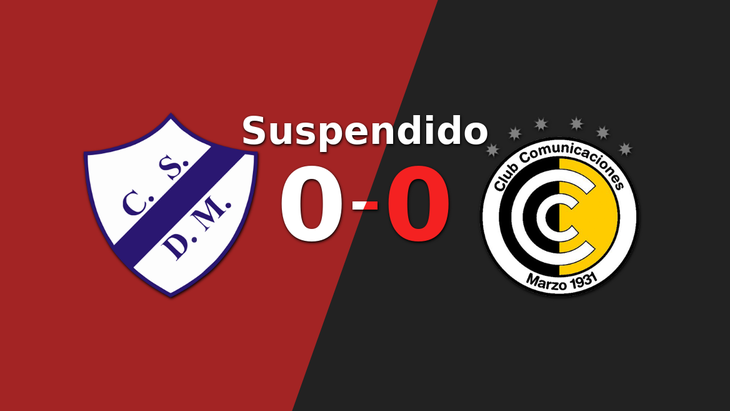 Se ha suspendido el partido entre Dep. Merlo y Comunicaciones