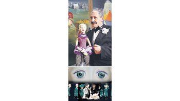 ámbito.com | A la izq., «Lamujer de lalámpara»,creación deMabelMarrone. A lader., RománCaracciolo,director de«La quenecesita unaboca»,basada en lasmemorias deJuana laLoca.