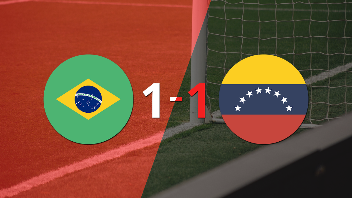 Brasil cede empate e tropeça contra Venezuela nas Eliminatórias