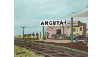 ámbito.com | “Anguyá I”, de Patricio Larrambebere, ganadora del Primer Premio Adquisición, es una obra de carácter realista, con un dejo anacrónico y un guiño a Molina Campos.