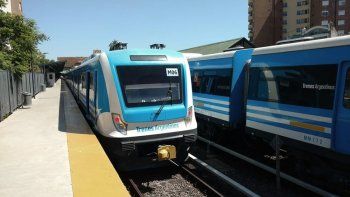 El tren Sarmiento desde el lunes funcionó con horario limitado por la gran cantidad de contagios por&nbsp;coronavirus