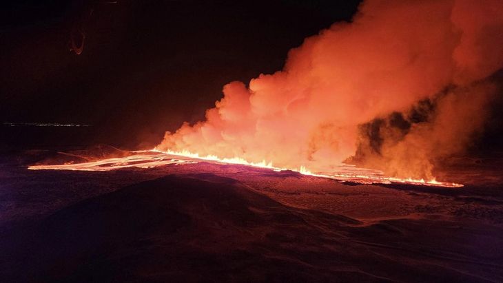 The last eruption had occurred on January 18, 2024. The last eruption had occurred on January 18, 2024.