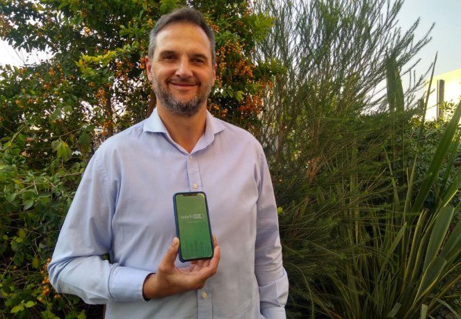 Fabio Boggino, uno de los creadores de WorkON.
