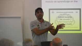 Martín Gaitán, coordinador de Conecta Rugby. Martín Gaitán, coordinador de Conecta Rugby.