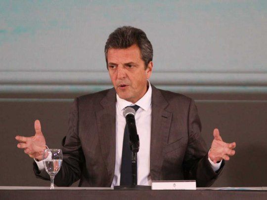 Sergio Massa, ministro de Economía 