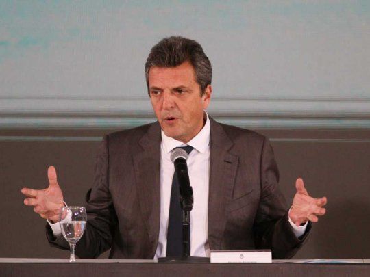 Sergio Massa, ministro de Economía&nbsp;