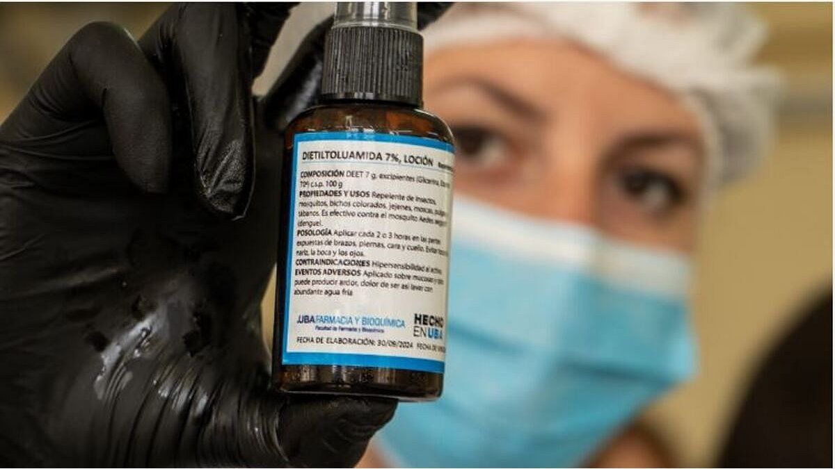 Dengue: the second day of free delivery of repellent prepared by the UBA began