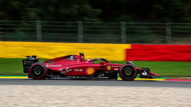 Sainz partirá adelante en Bélgica y buscará su segunda victoria en la Fórmula 1.