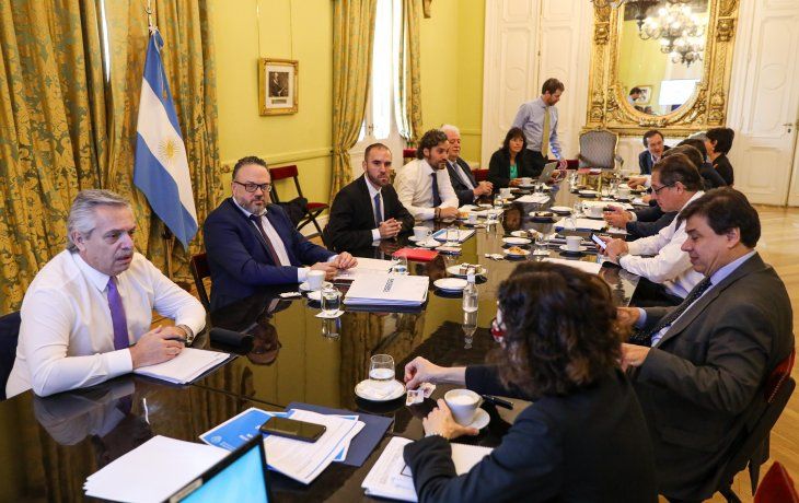 ámbito.com | Alberto reunión gabinete