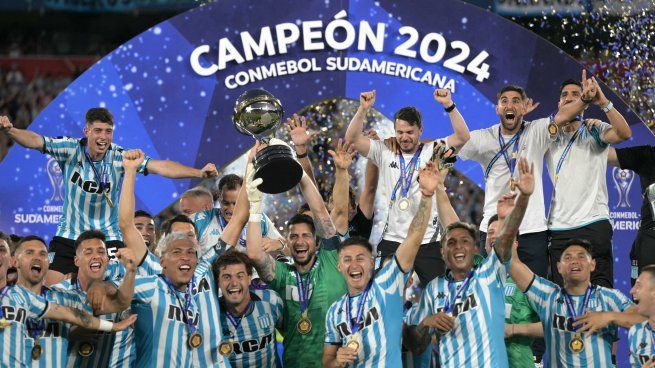 Racing se coronó campeón de la Copa Sudamericana